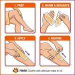 Beauty Formulas Argan Oil Leg & Body Wax Strips 20Pcs (Spain)
