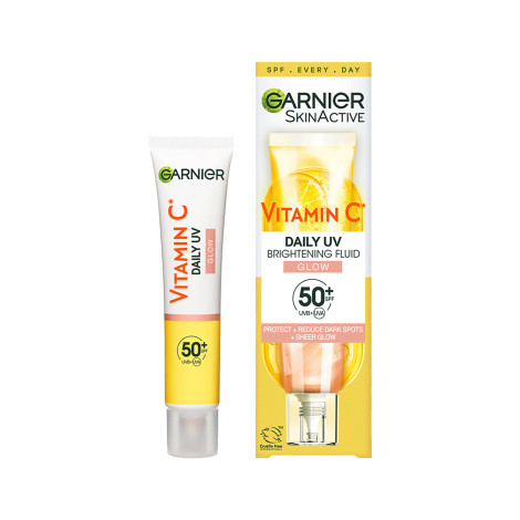 Garnier Vitamin C Daily UV Brightening Fluid Slow SPF50+ 40ml (Germany)