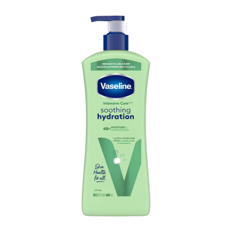 Vaseline Intensive Care Soothing Hydration 48H Moisture  Body Lotion 600ml (USA)