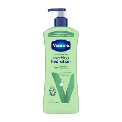 Vaseline Intensive Care Soothing Hydration 48H Moisture  Body Lotion 600ml (USA)