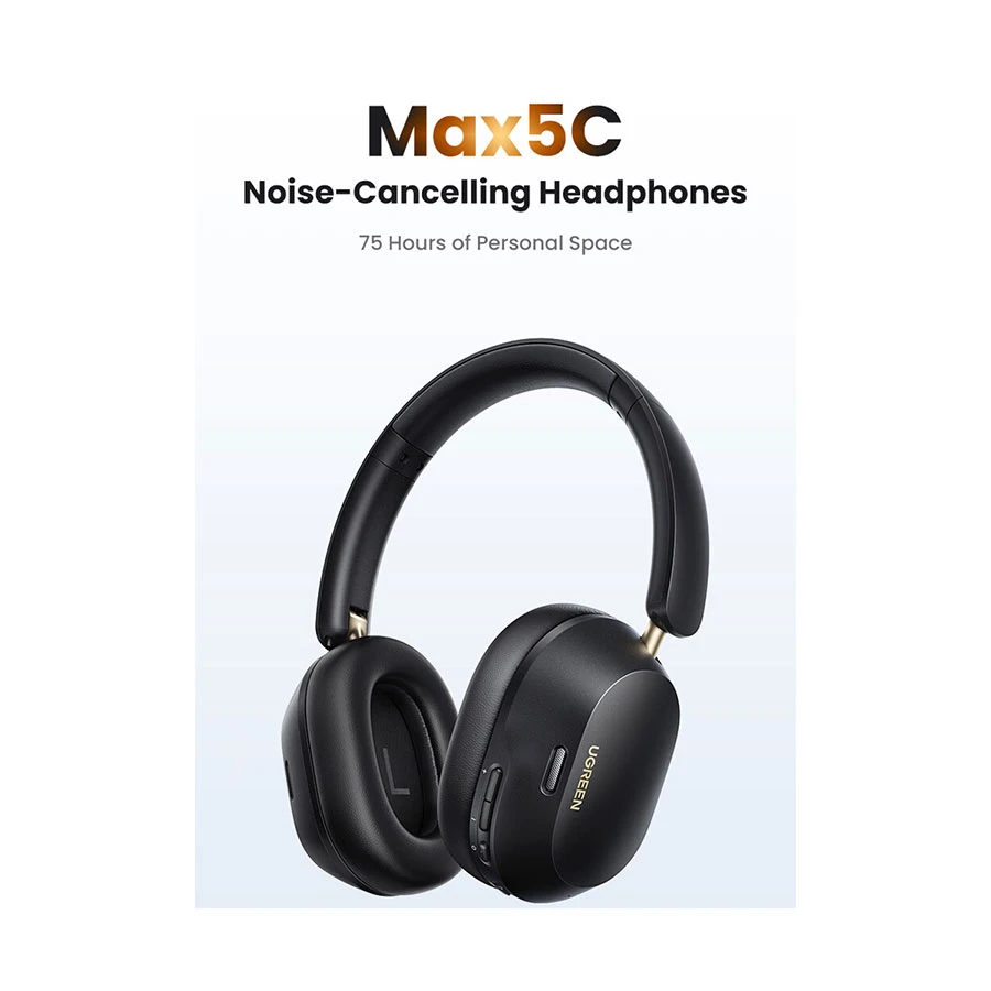 UGREEN HiTune Max5c HP203 ANC Bluetooth Headphone Black