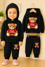 Baby Two-Piece Hoodie Set, DTF Print, 3-6M to 9-10Y