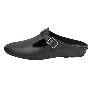 Afgani Half Shoe – Black