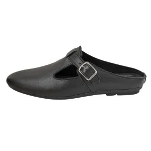 Afgani Half Shoe – Black