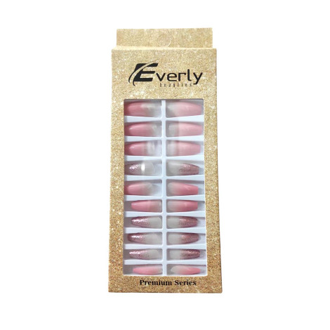 Everly Natural Fake Nails 24pcs - L103 (China)