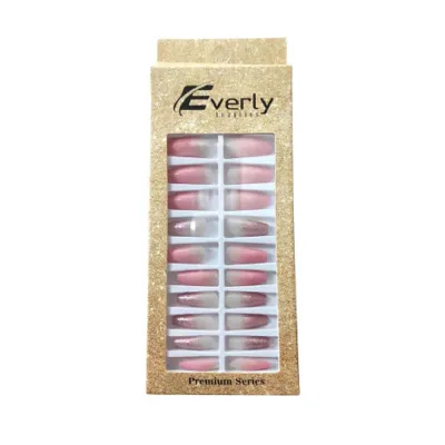 Everly Natural Fake Nails 24pcs - L103 (China)