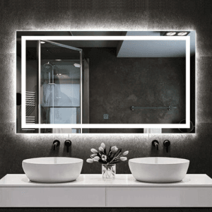 LED Touch Mirror Rectangle | High intensity LED Mirror (24x36 Inch)