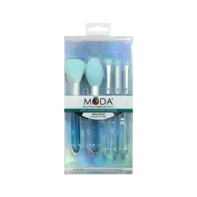 Royal And Langnickel Moda Brush Crystal Makeup 5pc Brush Set (China)