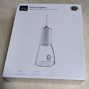 Oral Irrigator High Frequency Pulses for Efficient Teeth Cleaning (WiWU Wi-TP002)