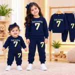 Kids' Brushed Cotton Sweatshirt and Pant Set, 3 Months to 8 Years