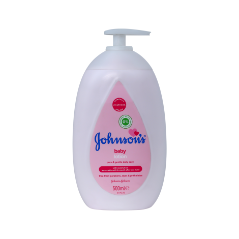 Johnson's pure & gentle daily care Baby Lotion 500ml (Italy)