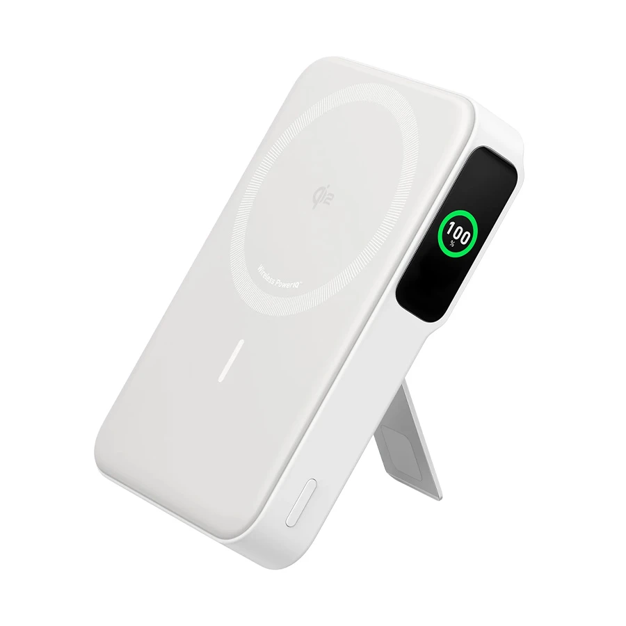 Anker MagGo 10000mAh 27W Magnetic Wireless Power Bank Shell White