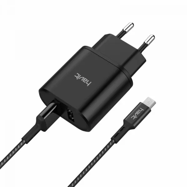 HAVIT® HV-ST822 2 In 1 USB Charge Kit With USB To Lightning Cable