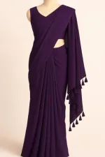 Weightless Georgette Saree with Matching Blouse Piece