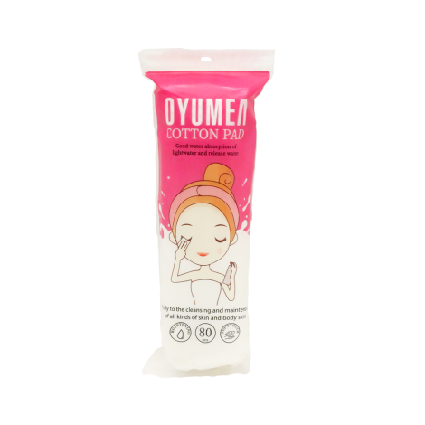 Oyumea Cotton Pad For All Skin Types 80pcs (China)