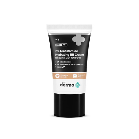 The Derma Co 2% Niacinamide Hydrating BB Cream 30g (India)