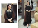 Women's Readymade Georgette Three Piece with Embroidery, Body 43 Inch