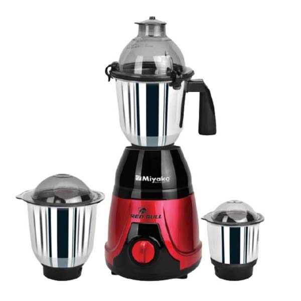 Miyako Blender Grinder Red Bull (850 Watts)