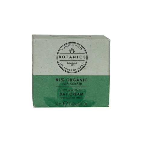 Botanics 81% Organic Rosehip Hydrating Day Cream 50ml (UK)