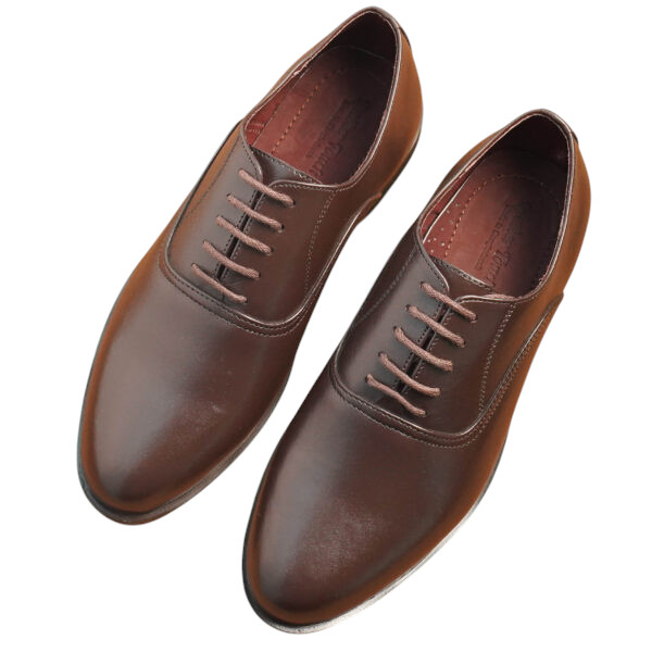 Simple Oxford Formal Shoe (Coffee)