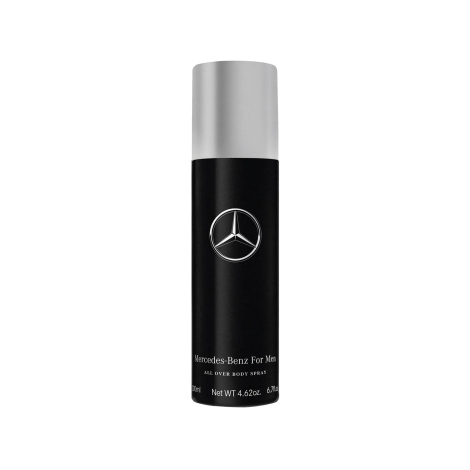 Mercedes Benz Men Black All Over Body Spray 200ml (France)