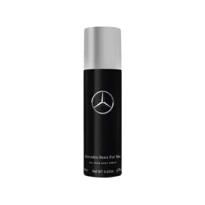 Mercedes Benz Men Black All Over Body Spray 200ml (France)