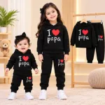 Kids' Brushed Cotton Hoodie and Pant Set, 3 Months to 8 Years