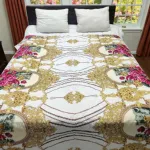 AC Katha with 2 Ounce Feather Touch Fibre Inner, Cotton Twill