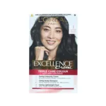 Loreal Hair Colour Excellence - 1 Natural Darkest Black (Belgium)