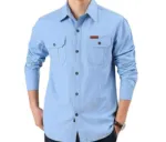 Full sleeves double pocket panel Shirt