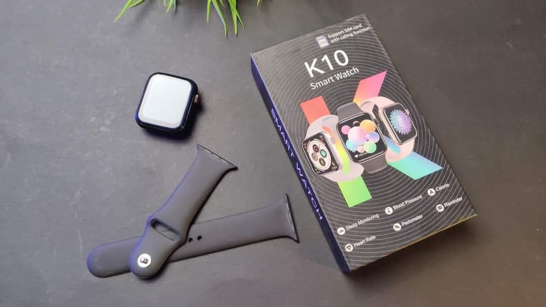 K10 SIM Supported Smart Watch with Heart Rate and BP Monitor