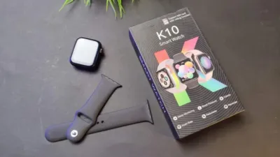 K10 SIM Supported Smart Watch with Heart Rate and BP Monitor