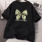 Lovely Drop shoulder T shirt for Women