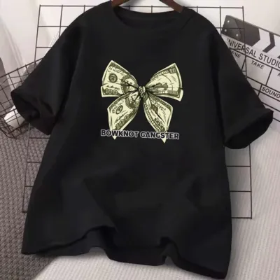 Lovely Drop shoulder T shirt for Women