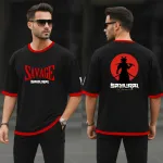Men's 160 GSM Mesh Fabric Drop Shoulder Tee, 4 Colours