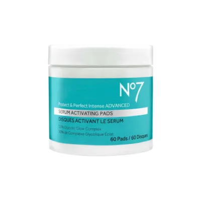 No7 Protect & Perfect Intense Advanced Serum Activating 60 Pads (UK)