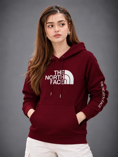 Women's Pure Cotton Semi Baggy Hoodie, 330-350 GSM, Sizes M to XL