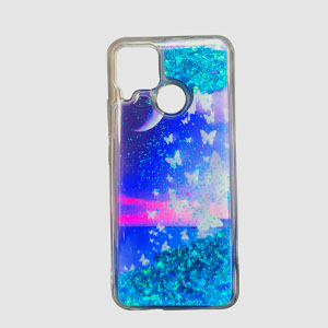 Realme C15 3D Glitter Cover