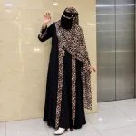 Tiger Print Abaya – 01