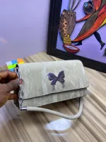 Ladies Butterfly Bag in PU Leather, 5 Colour Choices