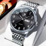 Olevs 5535S Stainless Steel Analog Watch For Men