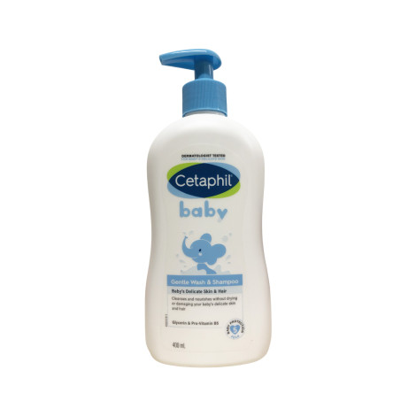 Cetaphil Baby Gentle Wash & Shampoo Baby's Delicate Skin & Hair 400ml (Germany)