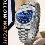 Poedagar 910 Men's Fashion Watch with Butterfly Lock