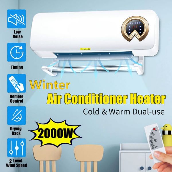 Room Heater-Smart Split AC Type 2000W Wall Mounted Room Heater