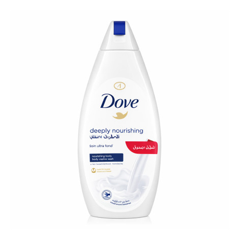Dove Deeply Nourishing Body Wash 500ml (Egypt)
