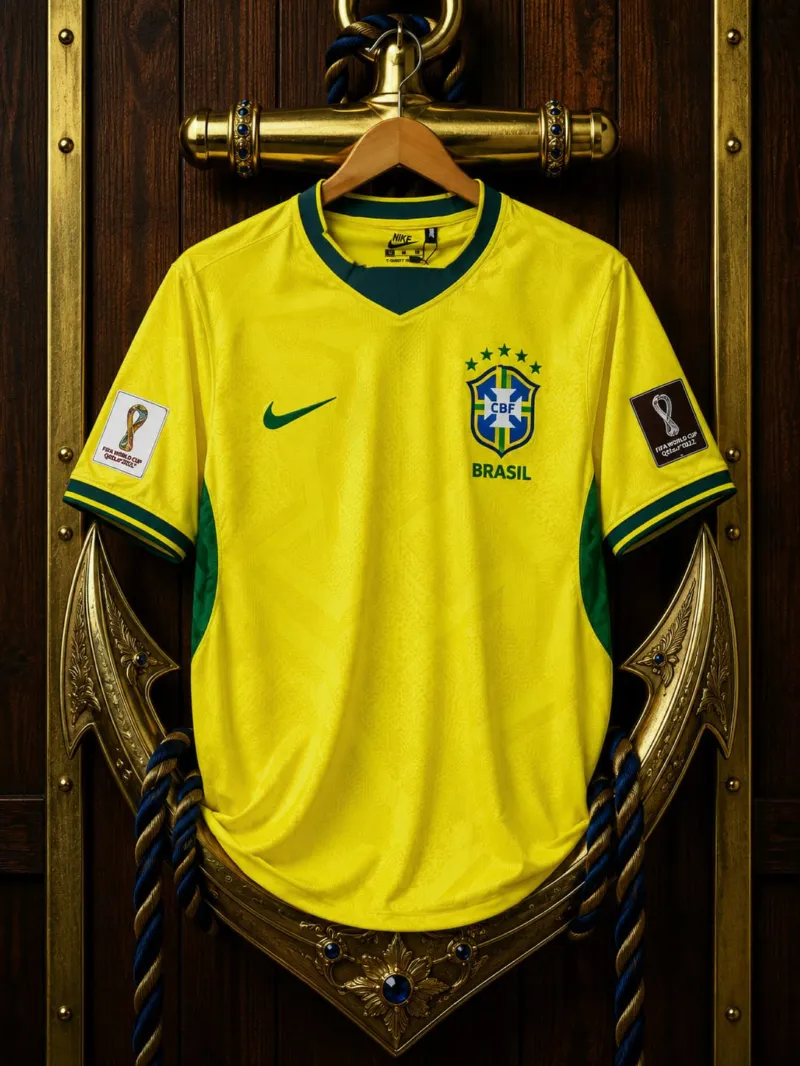 World Cup 2026 Embroidered Jersey, Mesh Fabric, 2 Colours