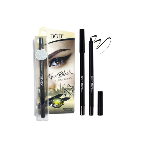 BOB Keen Black Waterproof Pencil Gel Liner (China)
