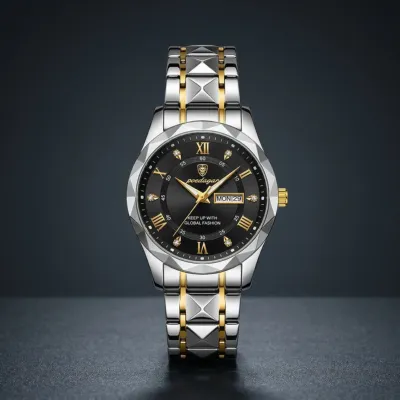 Poedagar Luxury Men's Watch (Water Resistant)