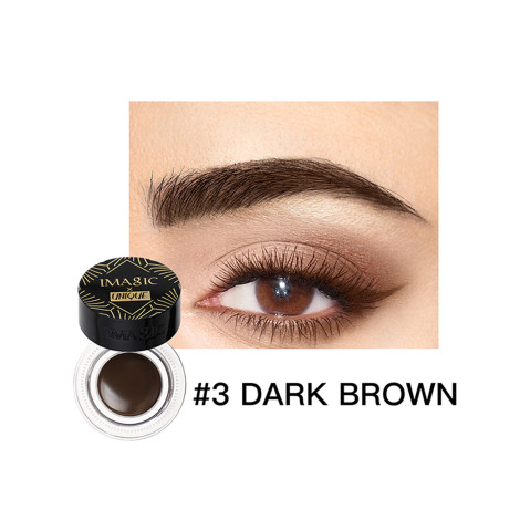 Imagic x Unique Gel Eyeliner Waterproof - 03 Dark Brown (China)