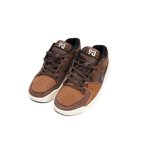 Coffee leather look stylish Design All Seasons sneaker for men